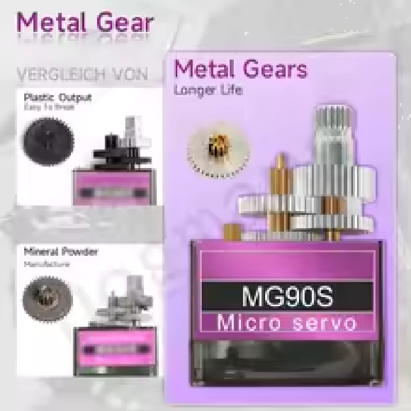 MG90S Metal Gear Servo 9g SG90 - Rc Helicopter Motor review and price