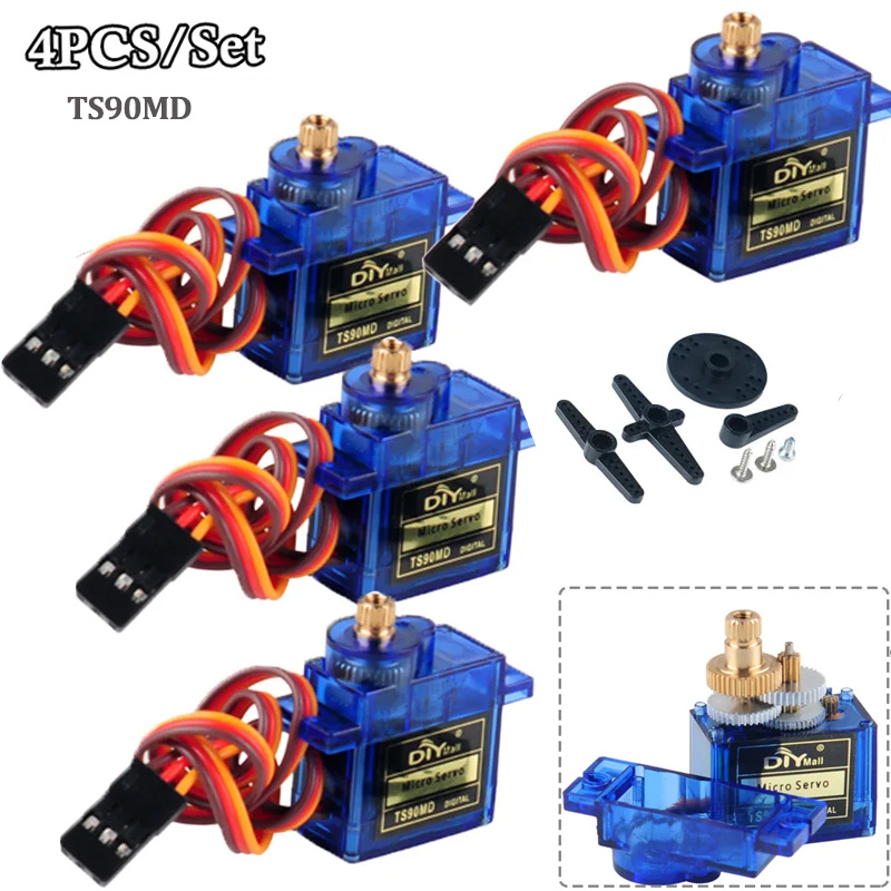 4Pcs TS90MD Micro Digital Serv - Rc Helicopter Motor review and price