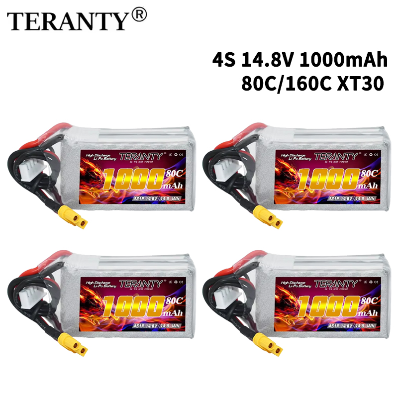 TERANTY 4S 1000mAh 14.8V 80C/1 - Rc Helicopter Parts review and price