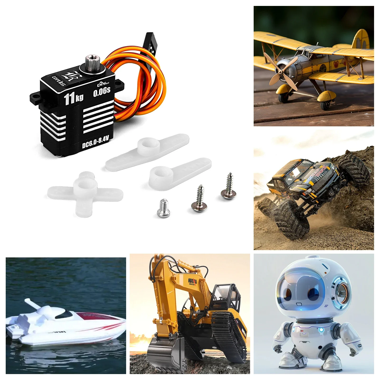 H-11 11KG Micro Digital Servo  - Rc Helicopter Motor review and price