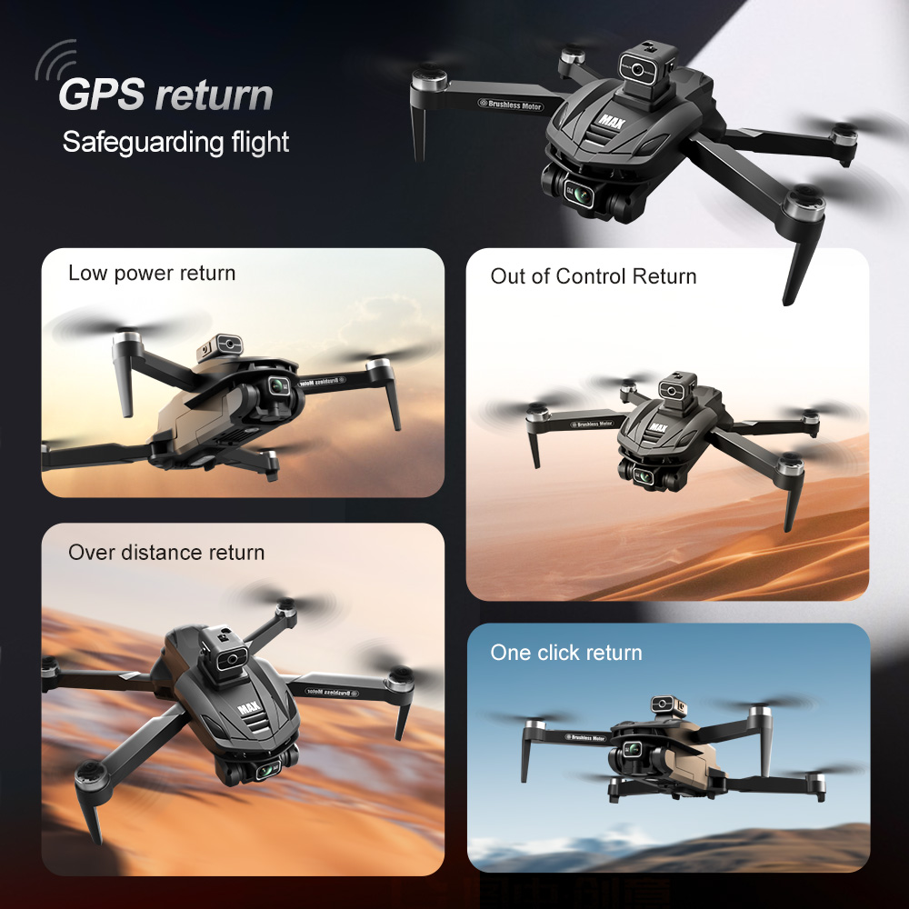 V168 PRO Max GPS Drone 8K Prof - Rc Helicopter Case review and price