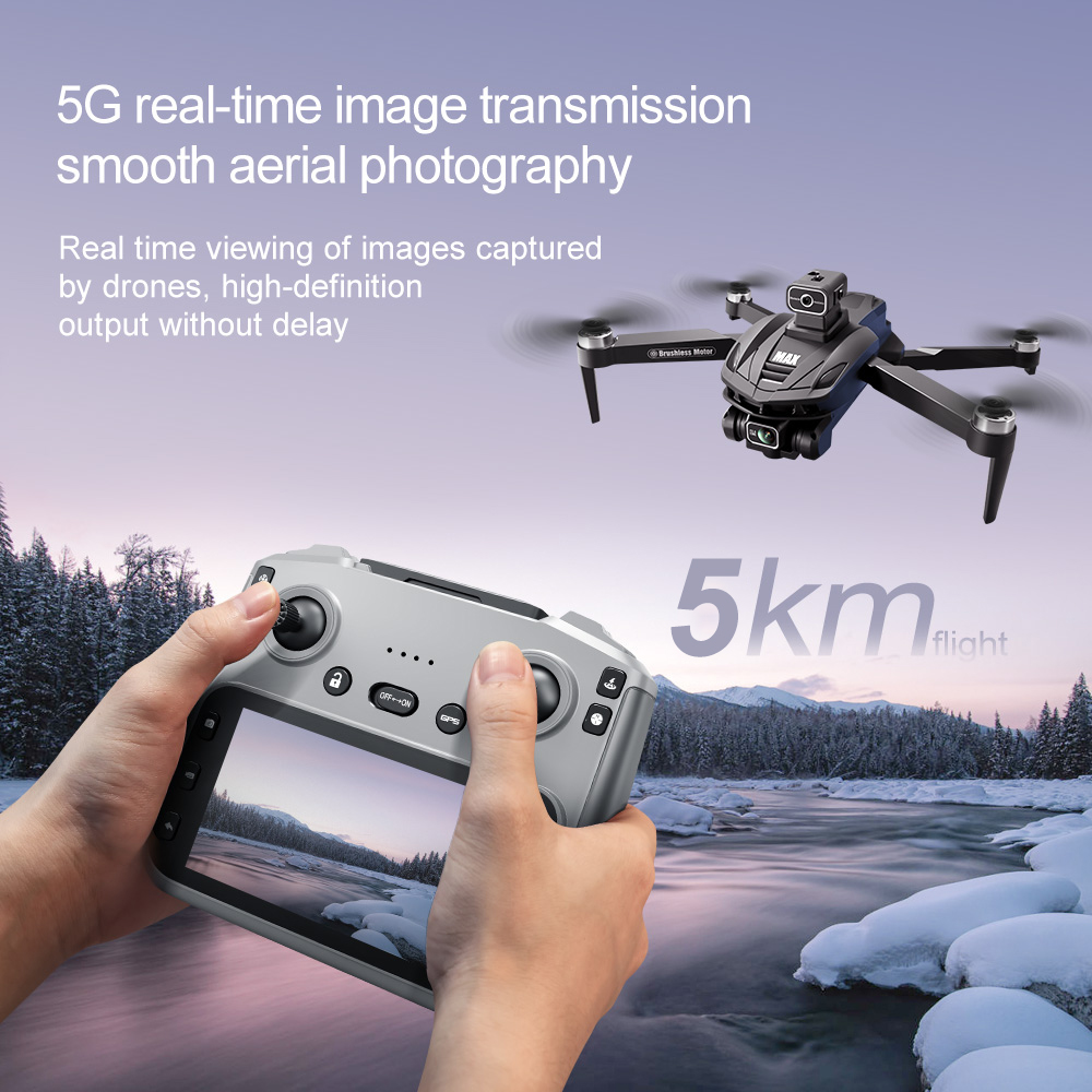 V168 PRO Max GPS Drone 8K Prof - Rc Helicopter Case review and price