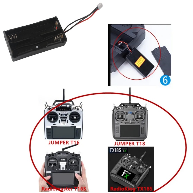 RadioMaster TX16S 2S 18650 Bat - Rc Helicopter Case review and price