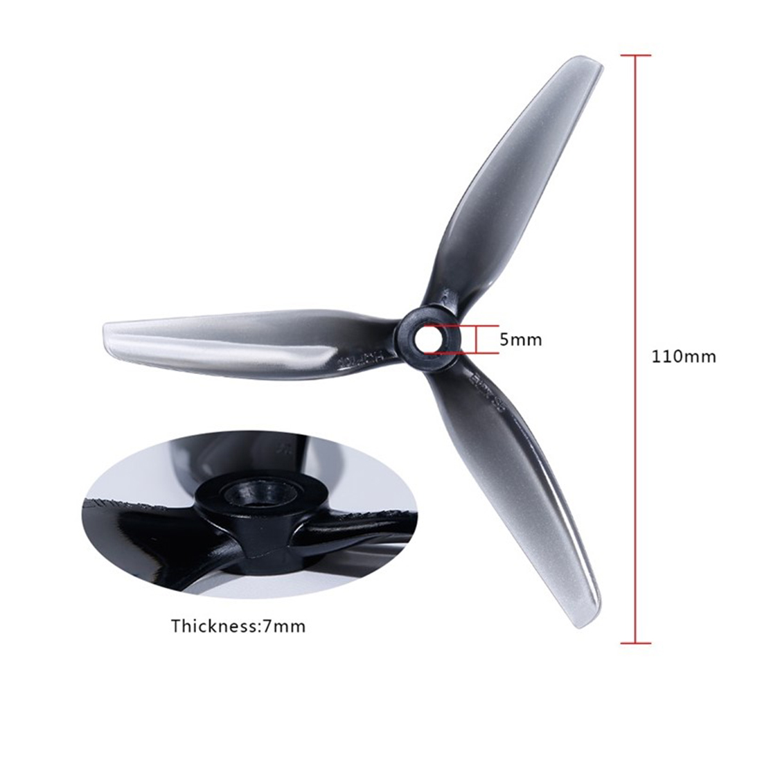 4PCS HQ Ethix S5 Prop 5X4X3 50 - Rc Helicopter Blade review and price